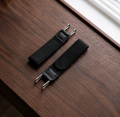FlexFit™ Unisex Buckleless Elastic Waist Belt Hooks – 2 Pc Set