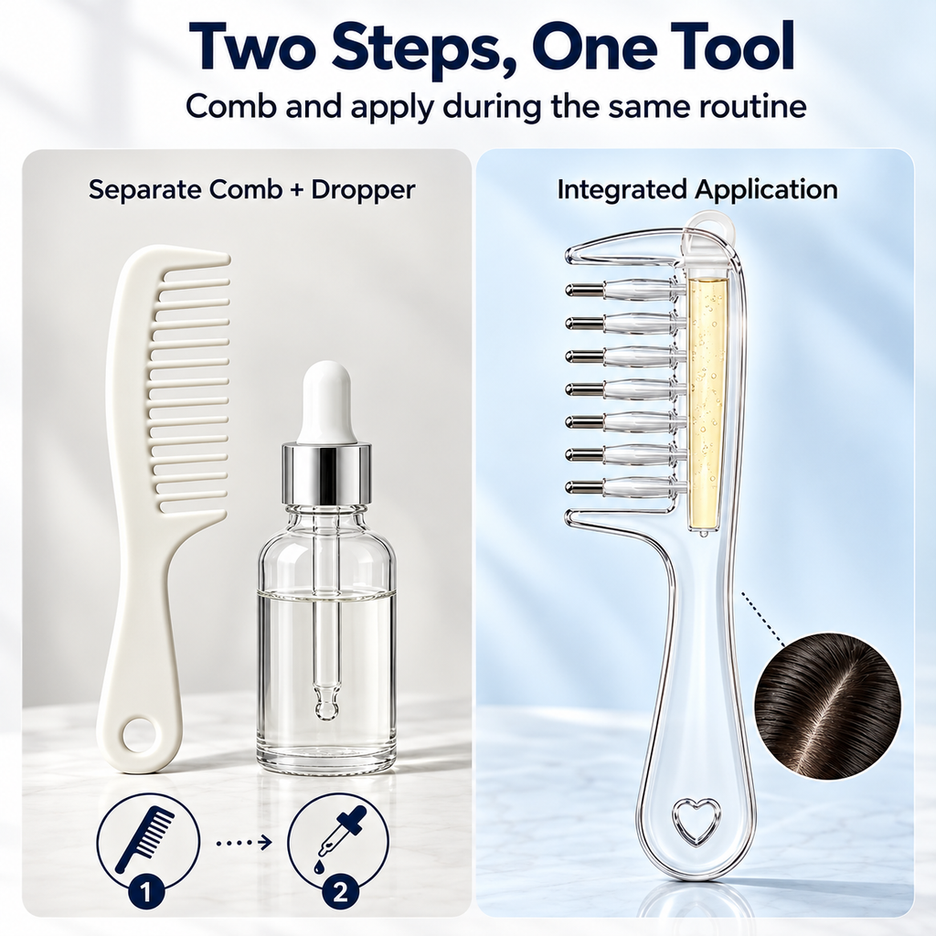 Inventas Scalp Pro™ — Scalp Oil Comb Applicator