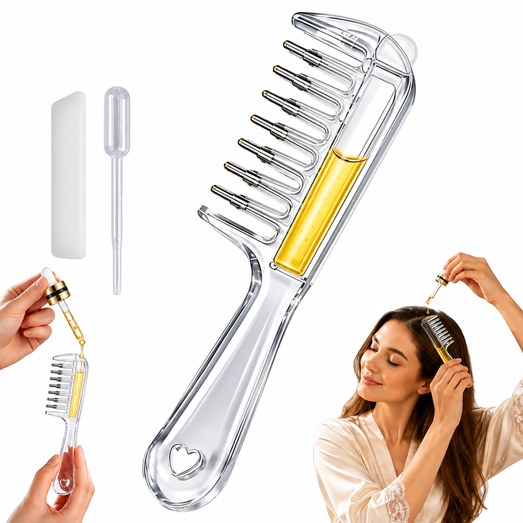 Inventas Scalp Pro™ — Scalp Oil Comb Applicator