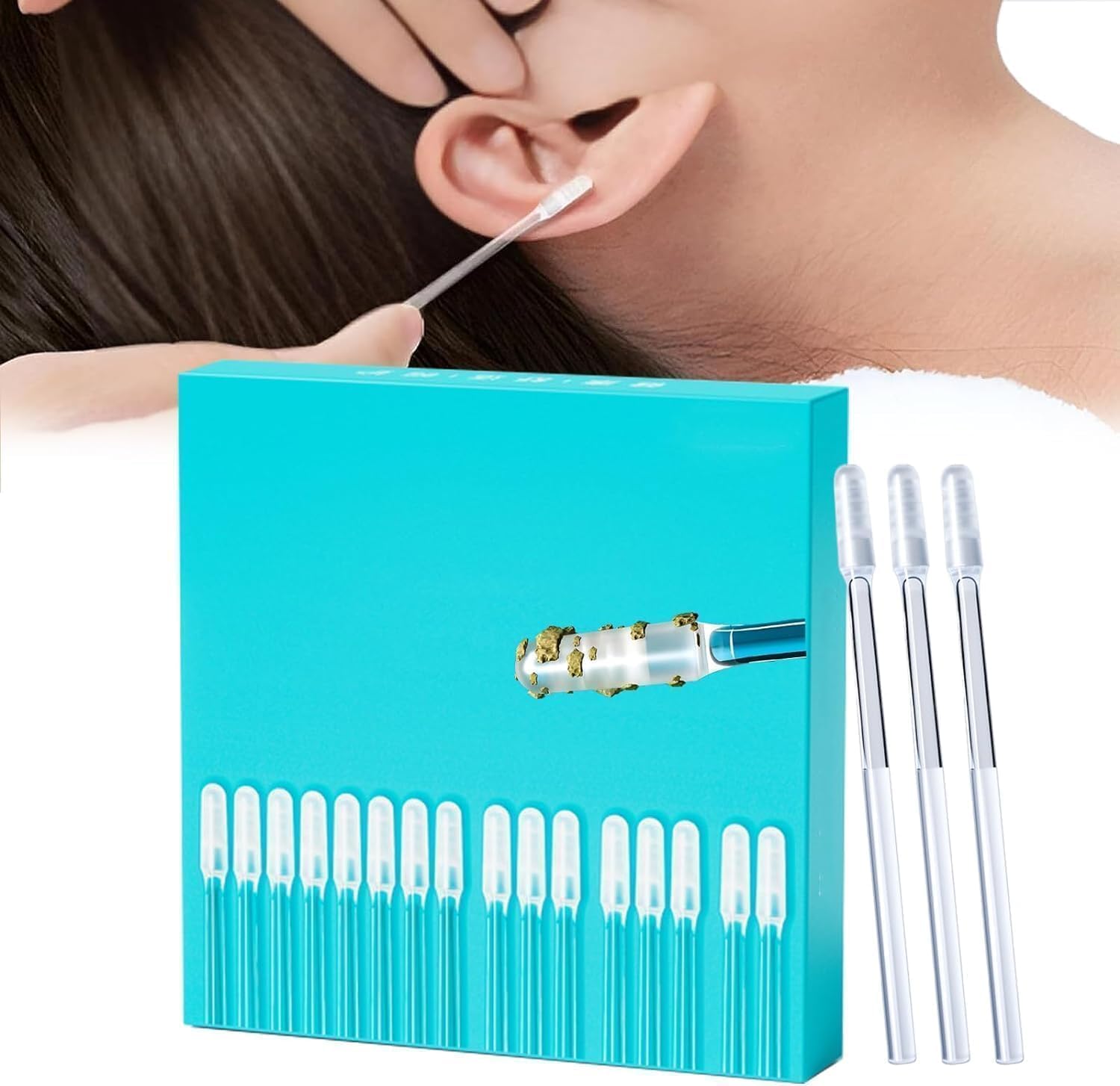 Ear Wax Cleaner Stick 24pcs (Pack of 1)