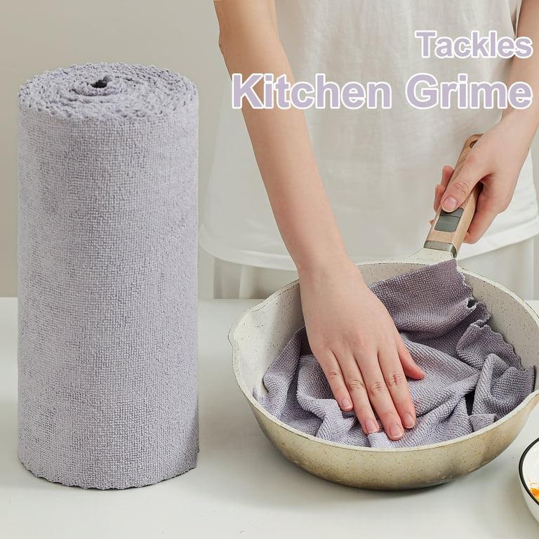 Lucky Elephant™ Kitchen Cleaning Cloth Roll – 25 Pcs