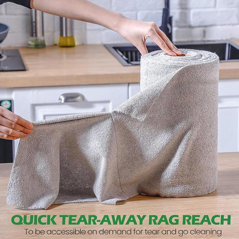 Lucky Elephant™ Kitchen Cleaning Cloth Roll – 25 Pcs