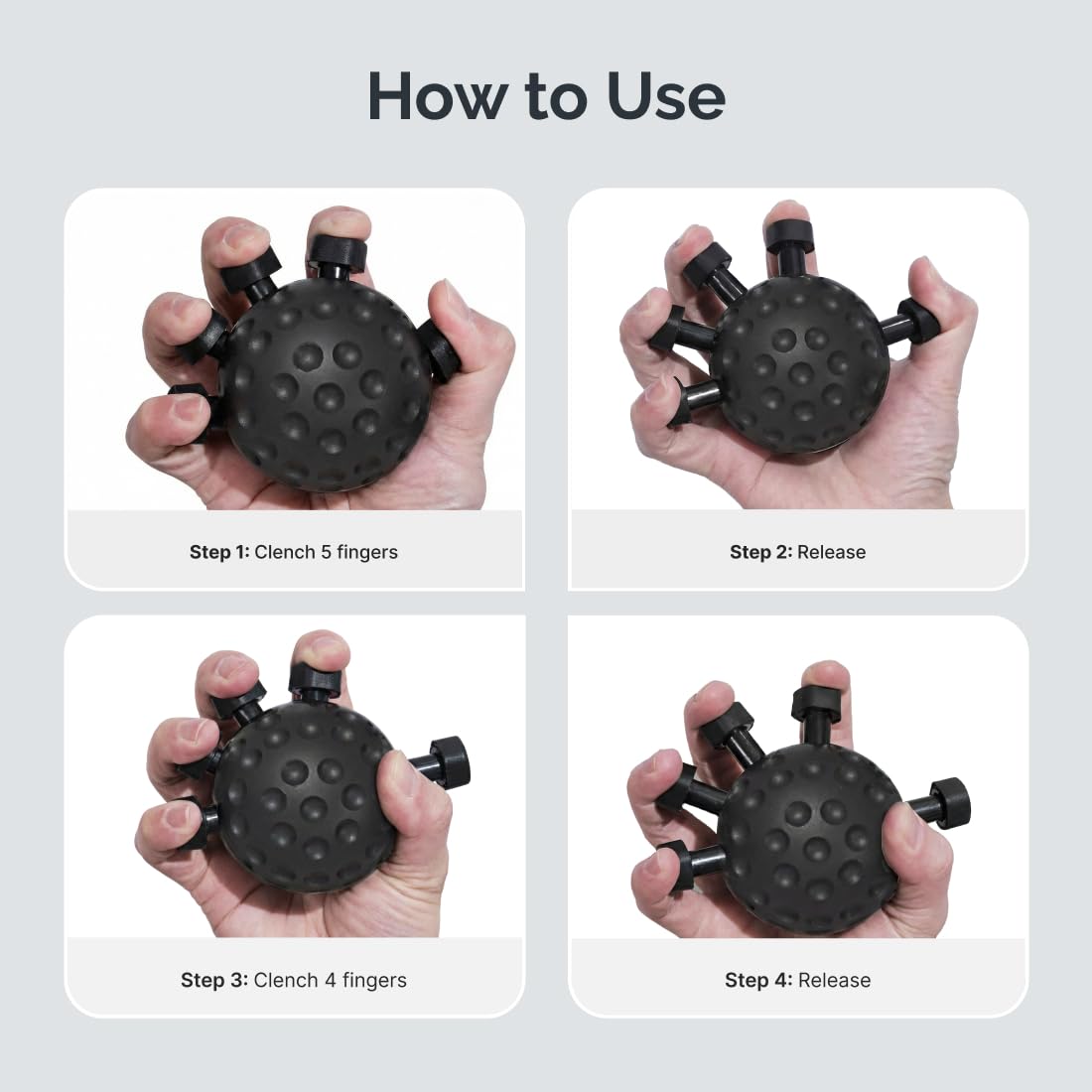 EagleGrip™ Finger &amp; Hand Strength Exerciser – 1 Pc